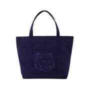 Tote Bags Maison Kitsuné , Blue , Dames