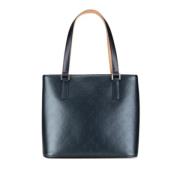 Pre-owned Leather louis-vuitton-bags Louis Vuitton Vintage , Black , D...