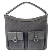 Pre-owned Canvas gucci-bags Gucci Vintage , Brown , Dames