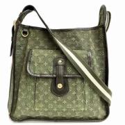 Pre-owned Canvas louis-vuitton-bags Louis Vuitton Vintage , Green , Da...