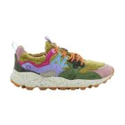 Groene Yamano Damesschoenen Flower Mountain , Multicolor , Dames