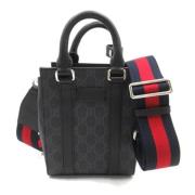 Pre-owned Canvas gucci-bags Gucci Vintage , Black , Dames