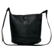 Pre-owned Leather gucci-bags Gucci Vintage , Black , Dames