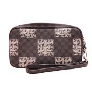 Pre-owned Canvas louis-vuitton-bags Louis Vuitton Vintage , Gray , Dam...