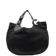 Pre-owned Canvas gucci-bags Gucci Vintage , Black , Dames