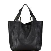 Pre-owned Leather gucci-bags Gucci Vintage , Black , Dames