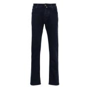 Stretch Bard Jeans Jacob Cohën , Blue , Heren