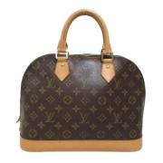 Pre-owned Canvas louis-vuitton-bags Louis Vuitton Vintage , Brown , Da...