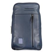 Shoulder Bags Piquadro , Blue , Heren