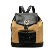 Pre-owned Leather backpacks Chanel Vintage , Black , Dames