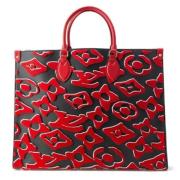 Pre-owned Canvas louis-vuitton-bags Louis Vuitton Vintage , Red , Dame...