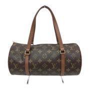 Pre-owned Canvas louis-vuitton-bags Louis Vuitton Vintage , Brown , Da...