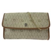 Pre-owned Canvas dior-bags Dior Vintage , Beige , Dames