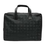 Pre-owned Canvas briefcases Chanel Vintage , Black , Heren