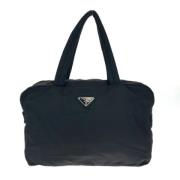 Pre-owned Canvas prada-bags Prada Vintage , Black , Dames