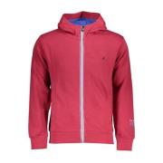 Roze Hoodie met Logo Borduursel U.s. Polo Assn. , Pink , Heren