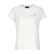 T-shirt A.p.c. , White , Dames