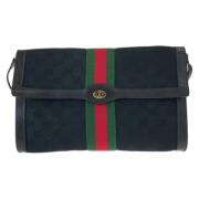 Pre-owned Canvas gucci-bags Gucci Vintage , Black , Dames