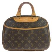 Pre-owned Canvas handbags Louis Vuitton Vintage , Brown , Dames