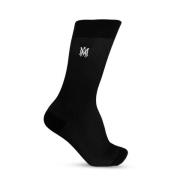 Logo Socks Amiri , Black , Heren