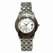 Pre-owned Metal watches Gucci Vintage , Gray , Dames