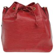 Pre-owned Leather louis-vuitton-bags Louis Vuitton Vintage , Red , Dam...