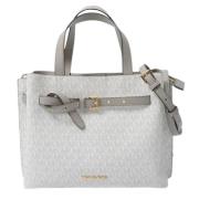 Pre-owned Canvas handbags Michael Kors Pre-owned , White , Dames