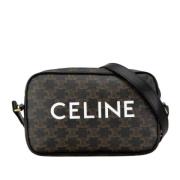 Pre-owned Plastic crossbody-bags Celine Vintage , Black , Dames