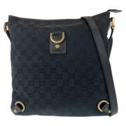 Pre-owned Canvas gucci-bags Gucci Vintage , Black , Dames