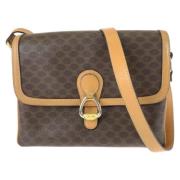 Pre-owned Canvas celine-bags Celine Vintage , Brown , Dames