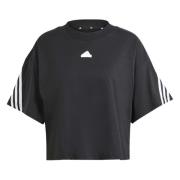 Toekomstige Iconen 3 Strepen T-shirt Adidas , Black , Dames