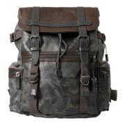 Canvas en Leren Rugzak Dolce & Gabbana , Green , Unisex