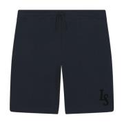 Clubembleem Sweat Shorts Lyle & Scott , Blue , Heren