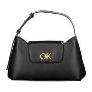 Zwarte Dames Schoudertas met Verstelbare Handvat Calvin Klein , Black ...