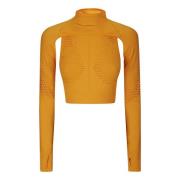 Stijlvolle Tanktop voor Vrouwen Adidas by Stella McCartney , Yellow , ...