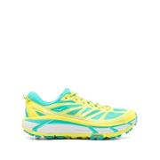 Gele Mesh Sneakers Chunky Zool Hoka One One , Yellow , Heren