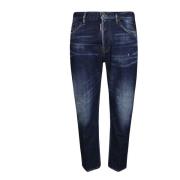 Denim Jeans voor Heren Dsquared2 , Blue , Heren