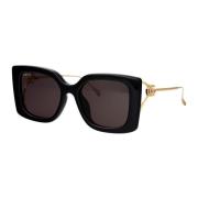 Stijlvolle zonnebril Gg1567Sa Gucci , Black , Dames