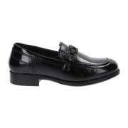 Leren Damesloafers Stijlvol Comfort Igi&Co , Black , Dames