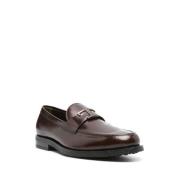 Bruin Kalfsleer DNA Rubber Hakken Tod's , Brown , Heren