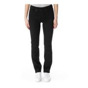 Zwarte Straight Fit Jeans Levi's , Black , Dames