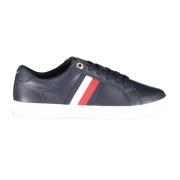 Blauwe Katoenen Sneaker - Stijlvol en Comfortabel Tommy Hilfiger , Blu...