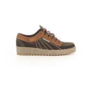 Stijlvolle herenschoenen in khaki Mephisto , Brown , Heren