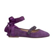 Ballerinas met strik Alma EN Pena , Purple , Dames