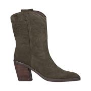 Square Toe Cowboy Boot Alma EN Pena , Green , Dames