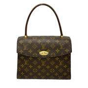 Pre-owned Canvas louis-vuitton-bags Louis Vuitton Vintage , Brown , Da...