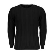 Mannen Logo Crew Neck Sweater U.s. Polo Assn. , Black , Heren