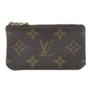 Pre-owned Canvas wallets Louis Vuitton Vintage , Brown , Dames