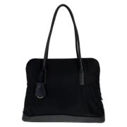 Pre-owned Canvas prada-bags Prada Vintage , Black , Dames