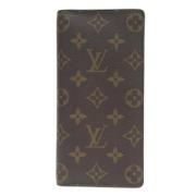 Pre-owned Canvas wallets Louis Vuitton Vintage , Brown , Heren